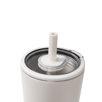 HydroJug Everyday Tumbler 20 oz, Ceramic-Lined Straw Cup, Linen - color: Linen, size: 20 Ounces