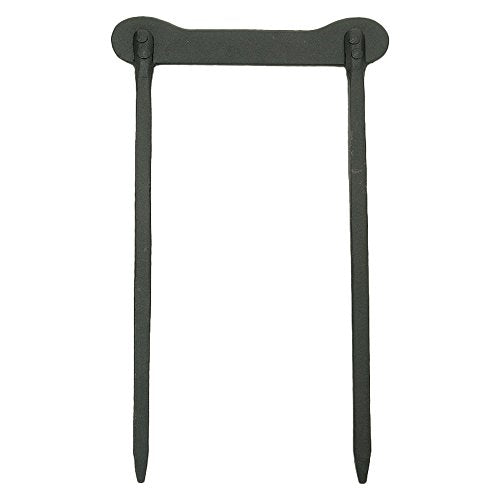 Achla Designs BS-03 Metal Boot Scraper Outdoor, Black 17"L - size: 17"L