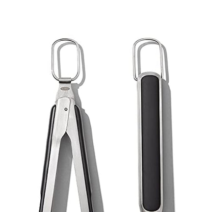 OXO Outdoor 3 Piece Grilling Tool Set - size: 3pc Set - Tongs, Turner and Tool Rest