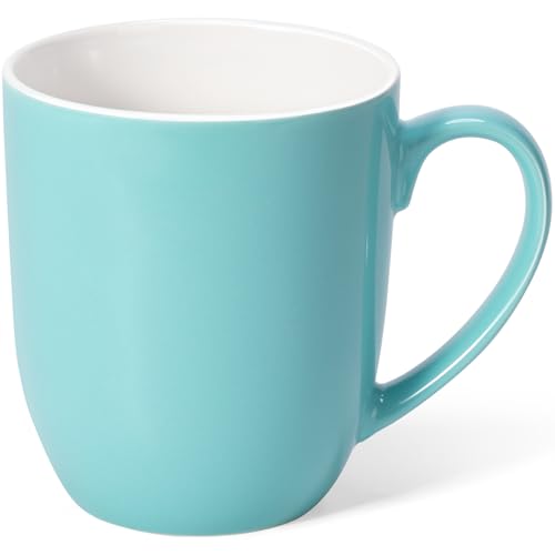 Urbanstrive 16 oz Large Coffee Mug with Handle Tea Cup Novelty Coffee Cup for Men Women Office Work, Blue - color: Blue