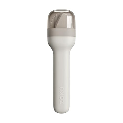 Zoku Pocket Utensil Set Stainless Steel Fork, Knife, and Spoon in Case Grey - color: Gray