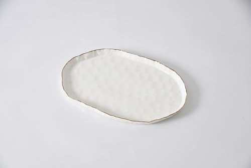 Pampa Bay Portofino Medium Oval Platter, 14.25" x 9" x 1" - size: 14.25 x 9