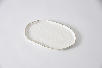 Pampa Bay Portofino Medium Oval Platter, 14.25" x 9" x 1" - size: 14.25 x 9