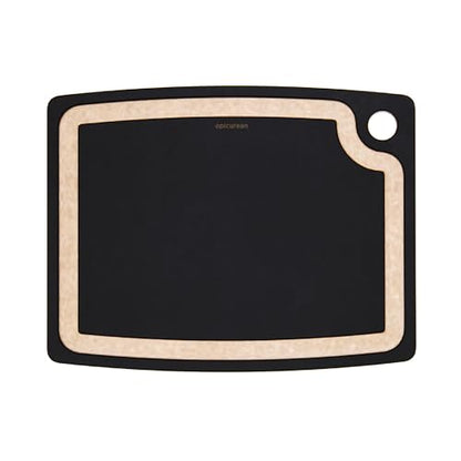 Epicurean Gourmet Series 14.5" × 11.25" Cutting Board in Slate/Natural - color: Slate/Natural, size: 14.5"L x 11.3"W