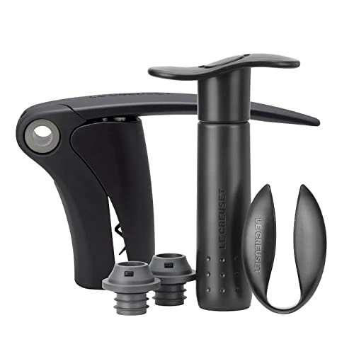 Le Creuset Wine Tools Gift Set, 5pc., Black/Grey