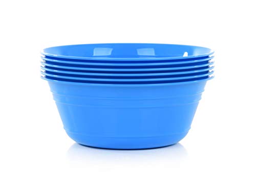 Mintra Home Snack Bowls (Medium 6pk (1.8L), Blue) - color: Blue, size: Medium 6pk (1.8L)