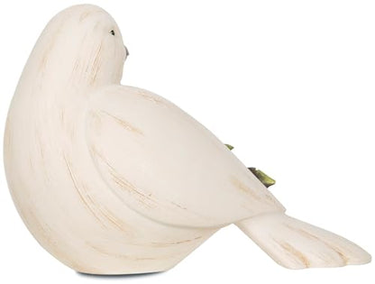 Pavilion Gift Company 41043 Simple Spirits Family Bird Figurine, 4-Inch,Beige