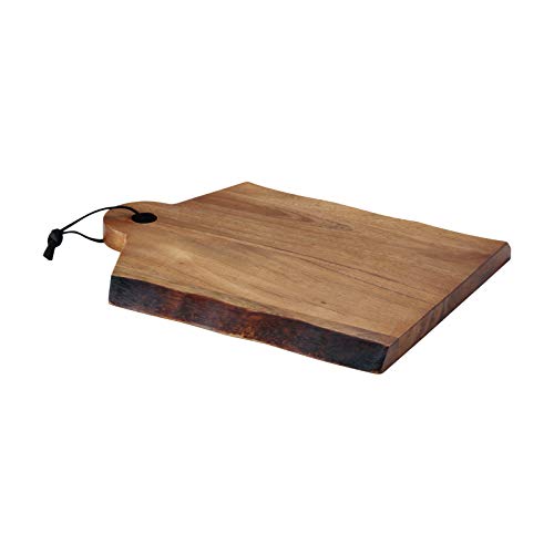 Rachael Ray Pantryware Wood Cutting Board With Handle/ Wood Serving Board With Handle - 14 Inch x 11 Inch, Brown - size: 14.7"L x 11.7"W