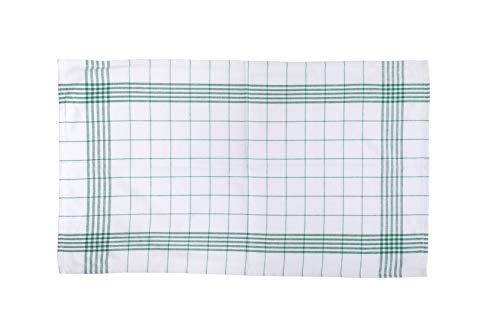 Kitchen Dish Towels, 100% Natural Cotton Kitchen Towels, Set of 12 (15x25Inches), Multi-Purpose Kitchen Tea Towels, Very Soft, Highly Absorbent, Lint Free Vintage Style Hand Towels