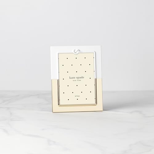 Kate Spade New York Love 5X7 Frame, 1.55 LB, Metallic - style: Picture Frame, 5x7