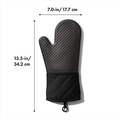 OXO Good Grips Silicone Oven Mitt - Black - color: Black