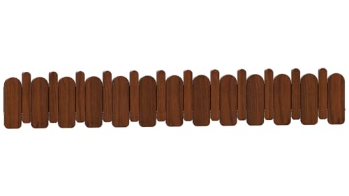 Wall Mounted Piano Key Hanger | Flip Style Hook | Entrance Wall Art Hook, Made of Oak Wood (3 Times Painted, 4 Times Polished) (Arc Walnut, 12Hooks) - color: Arc Walnut, size: 12Hooks