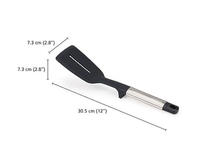 Joseph Joseph Elevate Silicone Slotted Turner with Integrated Tool Rest - style: Turner