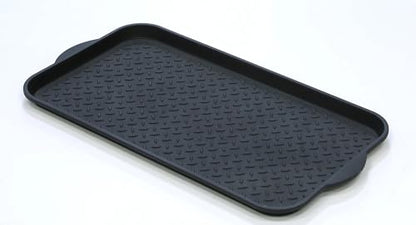 Boot Tray and Shoe Mat for Entryway - Heavy Duty Waterproof Shoe Tray Organizer, Non Slip Boot Trays for Front Door, Entryway Muddy Shoes Storage, 15x29 Inches