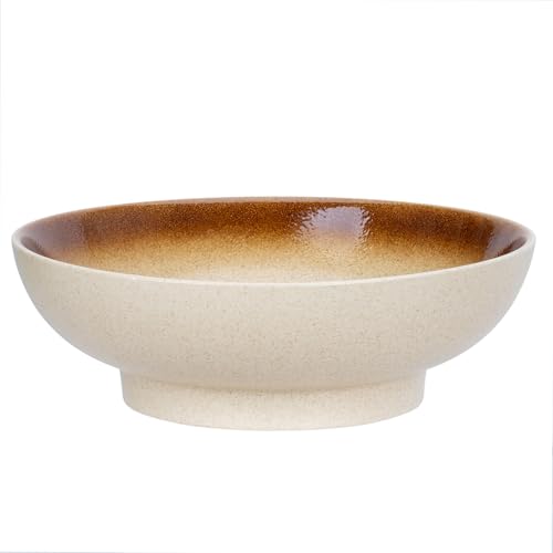 10" Decorative Bowl,Ceramic Fruit Bowl for Kitchen Counter,Coffee Table, Dining Room,Table Centerpiece Bowel,Entryway Key Holder & Jewelry Organizer(Wheat Gold) - color: Wheat Gold