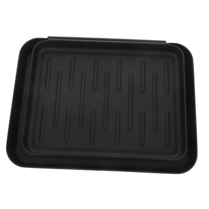 Levemolo 2pcs Shoe Pads Plastic Shoe Tray Raised Edge Heavy Duty Boot Mat for Garage Entryway Pet Feeding Trays Multi-use