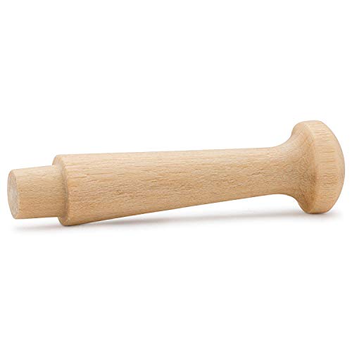 Woodpeckers Mini Wooden Shaker Pegs 1-3/4-inch w/ 3/16-inch Tenon, Pack of 50 DIY Wooden Wall Hooks, Wood Hooks for Hanging Jewelry - color: Pack of 50, size: 1-3/4 Inch Tenon