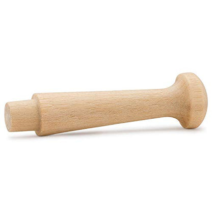 Woodpeckers Mini Wooden Shaker Pegs 1-3/4-inch w/ 3/16-inch Tenon, Pack of 50 DIY Wooden Wall Hooks, Wood Hooks for Hanging Jewelry - color: Pack of 50, size: 1-3/4 Inch Tenon