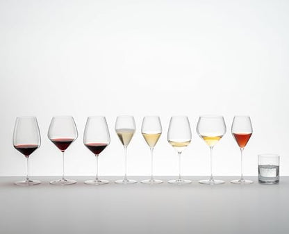 Riedel Veloce Crystal Water Glass, Set of 2 | Thin, durable machine-made design, dishwasher safe - style: Water
