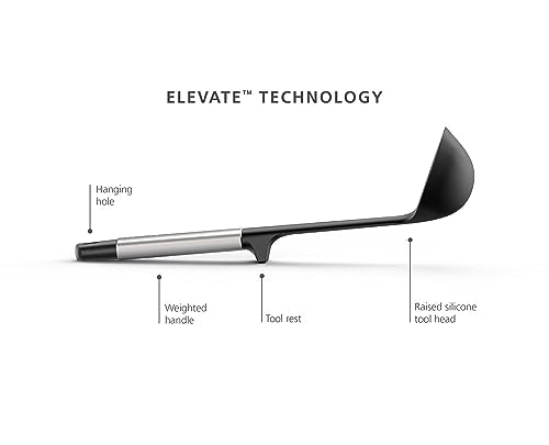 Joseph Joseph Elevate Silicone Ladle with Integrated Tool Rest - style: Ladle