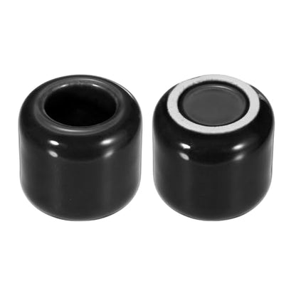 uxcell 2 Pcs Ceramic Chime Candle Holders, Small Ceramic Candle Holders for Birthday Parties Dinners Weddings Table Centerpiece Gatherings Anniversaries Occasions, Black - color: Black
