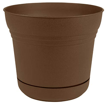 Bloem 010250 Saturn Planter, 5", Chocolate, 5" - color: Chocolate Brown, size: 5"