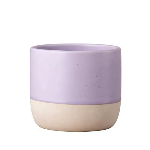 Japanese Ceramic Mug, Vintage Tea Cup, 8oz Cup, No Handle Drinking Cup for Latte Milk Water Beverage Juice Microwave and Dishwasher Safe (Purple) - color: Purple