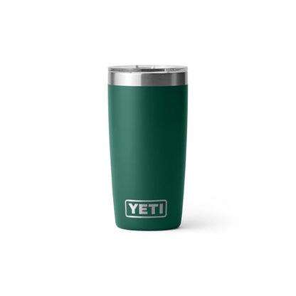 YETI Rambler 10 oz Tumbler, Stainless Steel, Vacuum Insulated with MagSlider Lid, Black Forest Green - color: Black Forest Green