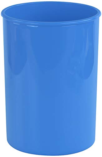 Reston Lloyd Calypso Basics Multipurpose Cookware Storage Crock, Kitchen Countertop & Office Desk Organization, Durable & Food Safe BPA-Free Plastic, Azure - color: Azure, size: Utensil Holder