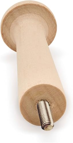 Woodpeckers Screw on Shaker Pegs 3.5 x 1/2 Inch Hanger Bolt, Bag of 50 Birch Shaker Pegs with Screw for Hanging,(3-1/2 x 12 Inch Wood Hook Shaker Pegs) - color: Pack of 50, size: 3-1/2 Inch Screw-On