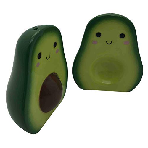 Streamline Imagined Avocado Salt & Pepper Shaker Set - style: Avocado Cuties