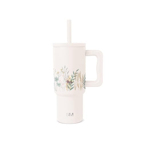 Simple Modern Disney Winnie the Pooh Kids Tumbler with Straw & Handle, 24oz | Trek Kids Water Bottle, Toddler Cup | Insulated Stainless Steel, Spill-Proof Straw Lid | Winnie the Pooh in the Wilderness - color: Disney: Winnie The Pooh in the Wilderness, si