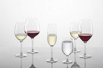 Schott Zwiesel Tritan Crystal Glass Banquet Stemware Collection All Purpose Red or White Wine Glass, 10.1 Ounce, Set of 6, 0002.121593