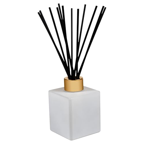 Trapp - No. 08 Fresh Cut Tuberose - Reed Diffuser Kit - Includes Set of Reeds, Scented Diffuser Oil (4 oz.), Vase - Lasting Scent Notes of French Tuberose, Heady White Florals, and Fresh Green Notes