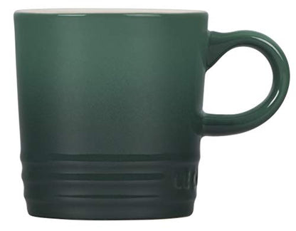 Le Creuset Petite Stoneware Espresso Mug, 3.4 oz., Artichaut (Pack of 6) - color: Artichaut, size: 3.4 Ounces (Pack of 6)