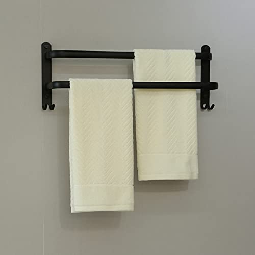 YiLUOMO Beige Hand Towel Set of 2 100% Cotton Ultra Soft Highly Absorbent Terry Striped Hand Towel for Bathroom (13" X 29") - color: Beige