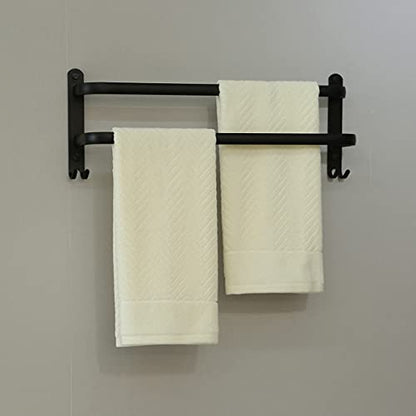 YiLUOMO Beige Hand Towel Set of 2 100% Cotton Ultra Soft Highly Absorbent Terry Striped Hand Towel for Bathroom (13" X 29") - color: Beige