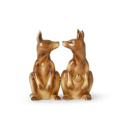 Salt Pepper Shakers Animals (Kangaroo) - color: Kangaroo