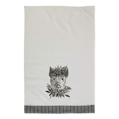 DII Home Sweet Farmhouse Kitchen Collection, Dishtowel Set, 18x28, Farm Animals, 3 Count - color: Farm Animals, size: Dishtowel Set, 18x28"