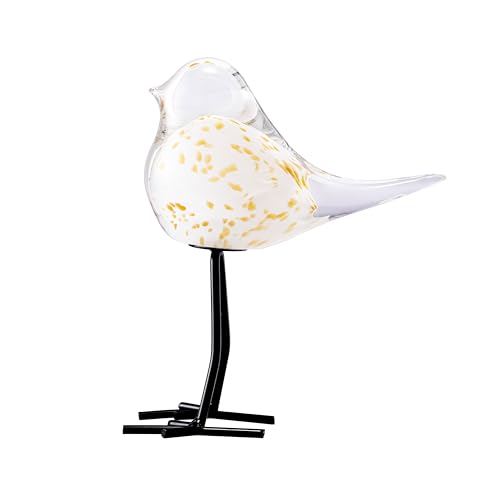 Glass Bird Figurines Art Collectible Ornaments Statue Figurines Modern Handmade Sculpture Home Decor - color: Bd-7