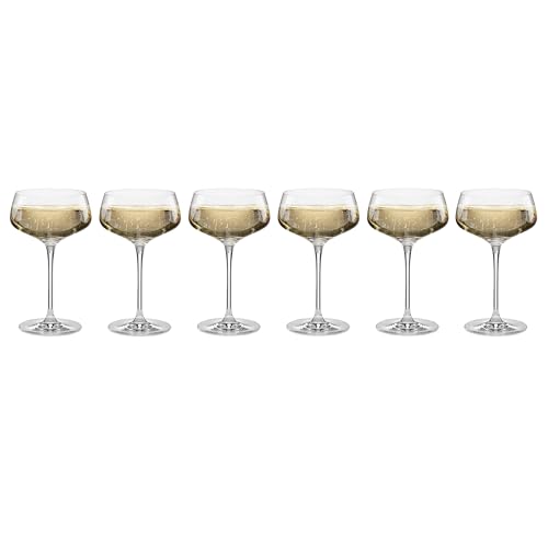 Lenox 897399 Tuscany Classics Angled Coupes, Set of 6 - style: Coupe Glasses