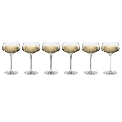Lenox 897399 Tuscany Classics Angled Coupes, Set of 6 - style: Coupe Glasses