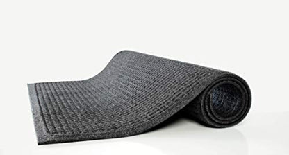 Guardian EG020304 EcoGuard Indoor/Outdoor Wiper Mat, Rubber, 24 x 36, Charcoal