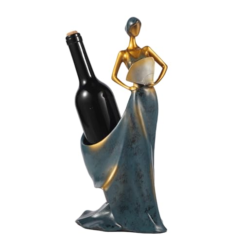 Countertop Single Bottle Wine Rack for Wine Lovers: Elegant Mini Wine Bottle Rack,Red Wine Rack Bottle Holder & Stunning Wine Display for Your Home Decor