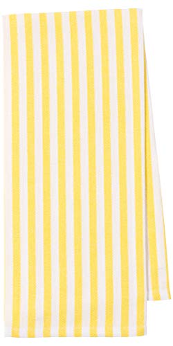 KAF Home Pantry Lemons All Over Kitchen Dish Towel Set of 4, Cotton, 18 x 28-inch