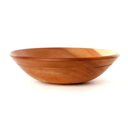 Rustic Wood Bowls for Serving Salads (Extra Large (15-16")) - size: Extra Large (15-16")