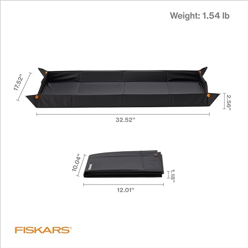 Fiskars 32.5" x 17.5" Large Repotting Mat for Indoor Garden Transplanting - size: 32.5" x 17.5"