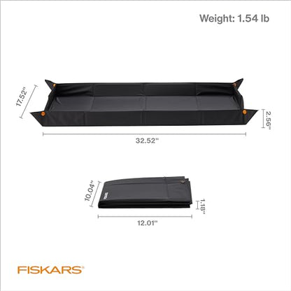 Fiskars 32.5" x 17.5" Large Repotting Mat for Indoor Garden Transplanting - size: 32.5" x 17.5"