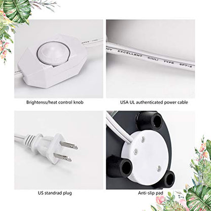 Electric Oil Melt Warmer Electric Wax Melt Warmer Wax Melter Fragrance Oil Warmer Burner(White2) - color: Lw-white2