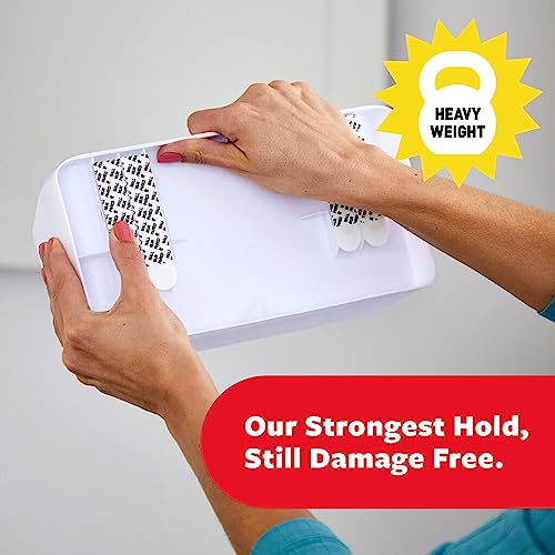 Command Organizing Caddy, 1 Caddy, 4 Large Strips | Command Strips Wall caddy, Tool Free Adhesive Organizer For Cleaning Supplies, Closets, Pantry, Home, And Office